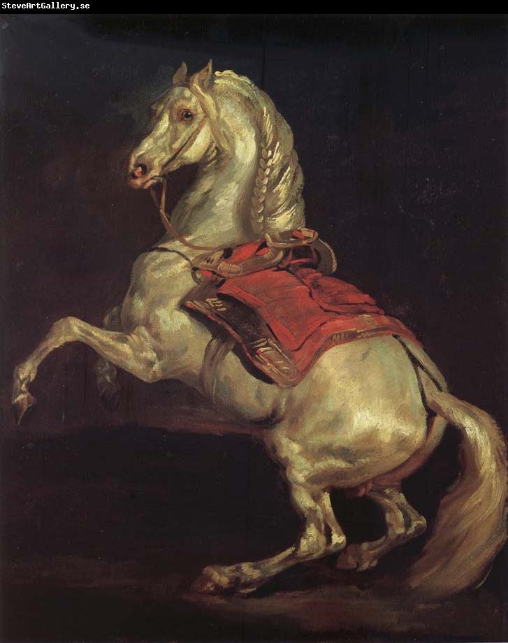 Theodore   Gericault Napoleon mold Tamerlan
